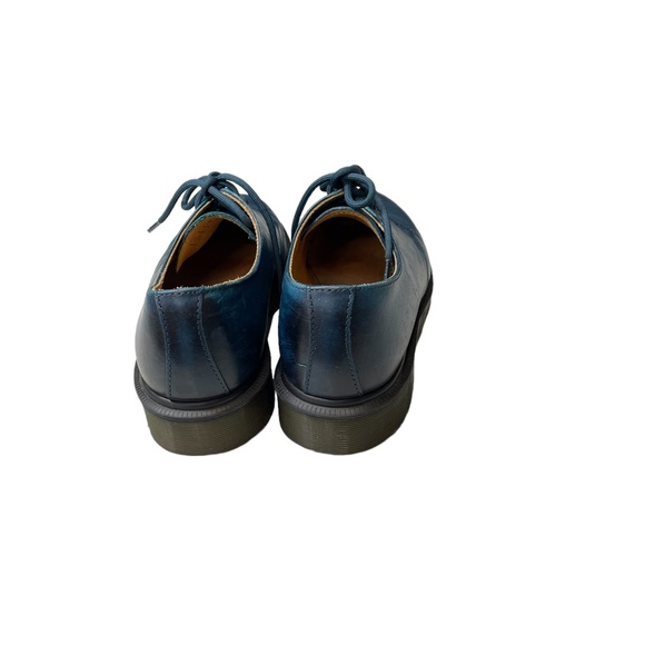 Dr. Martens | 1461 Leather Oxford Shoes - Blue ; Womens 7 - Picture 5 of 9